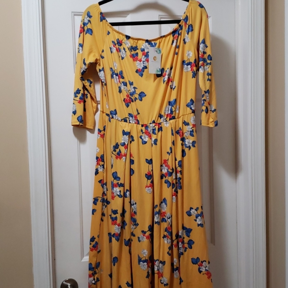AJ floral dress